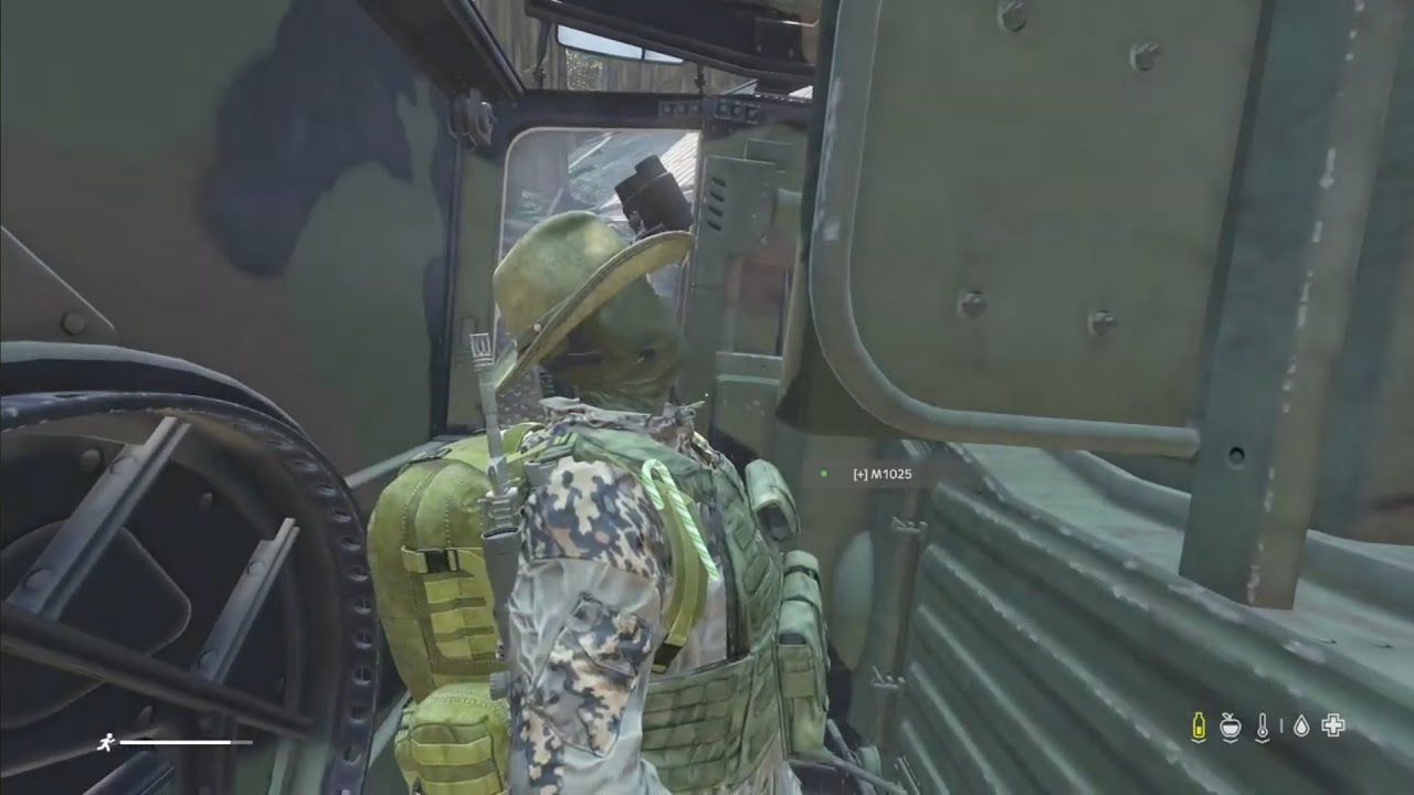 Got Stuck In A Humvee