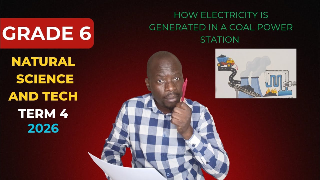 Grade 6: How electricity is generated in a coal power station
