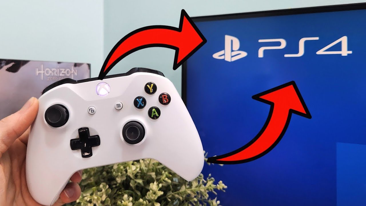 Как использовать контроллер Xbox на PS4