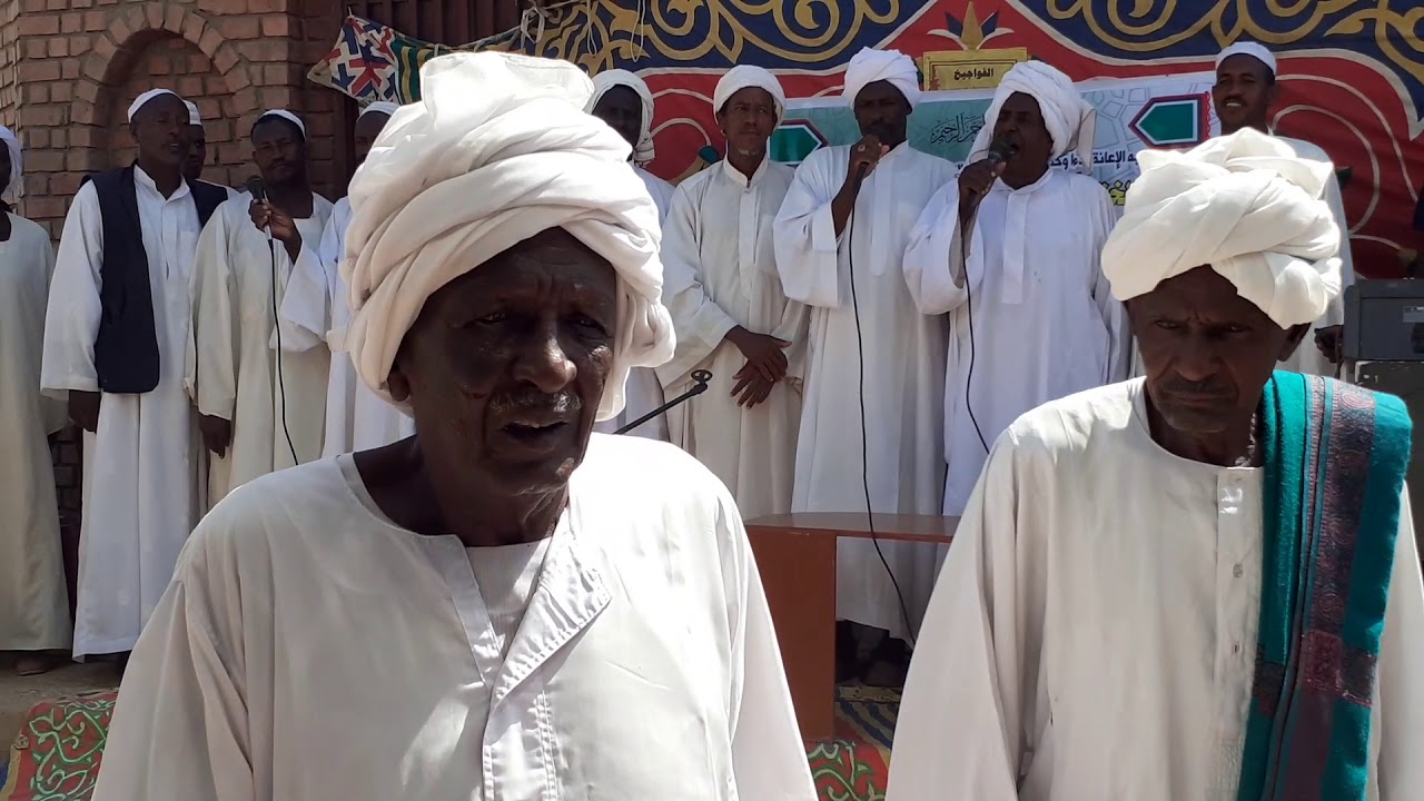 زاويةالطريقةالختمية بالفواجيخ جانب من استضافة رابطة الختمية  للخليفة جعفر الدرديري ومشايخة معهد خرسي