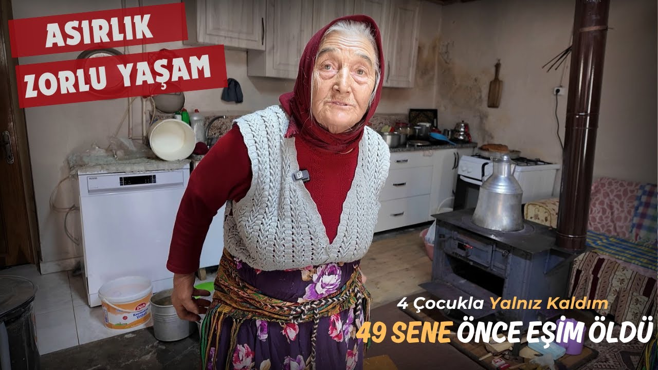 Asırlık Ömür | Fadime Ninenin Dört Çocukla Zorlu Hayatı | Belgesel