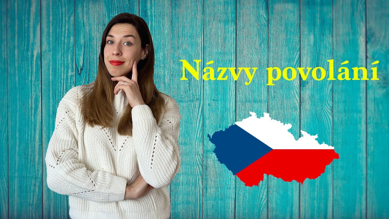 N&aacute;zvy povol&aacute;n&iacute;. Названия профессий. Чешский язык