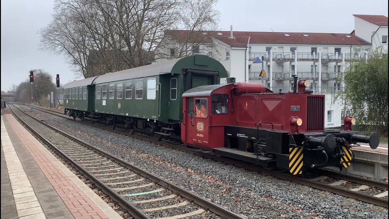 Köf ll mit 2 Dreiachser Wagen