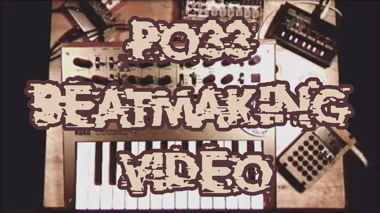 PO33 Beatmaking Video #beatmakeristhesquad #po33society