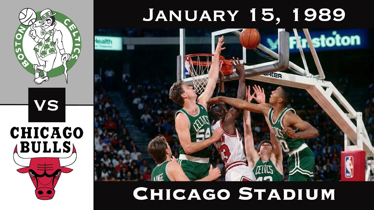 Full Game:  Air Jordan vs. The Boston Mystique | Bulls vs Celtics (January 15, 1989)