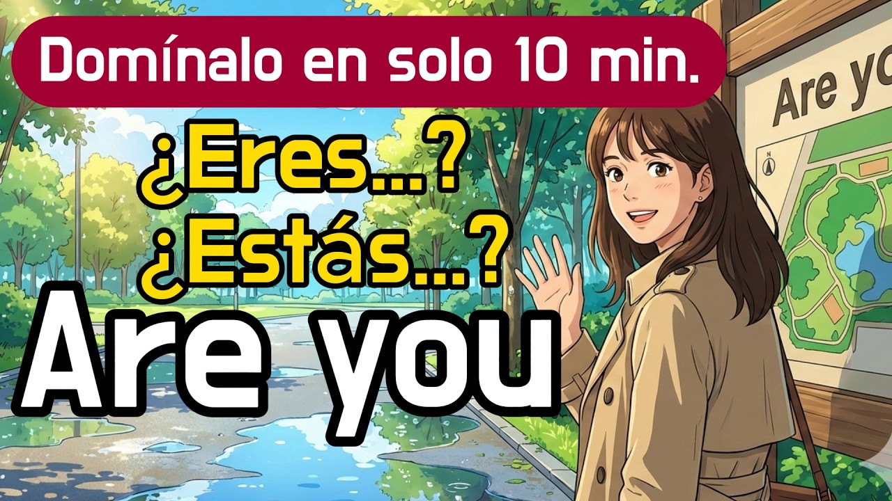 Habla más largo con 'Are you' - Deja de ser principiante con patrones en cadena