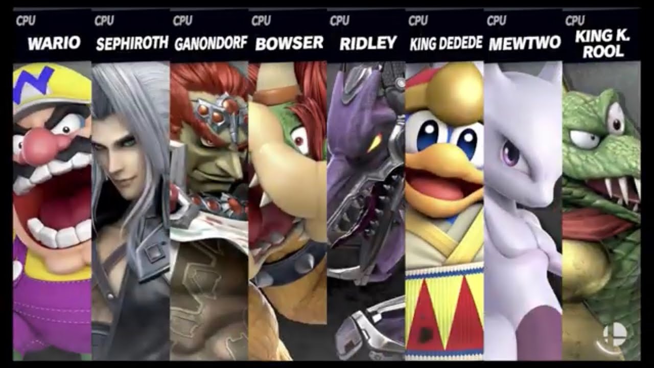 Super Smash Bros. Ultimate - Villain Free For All
