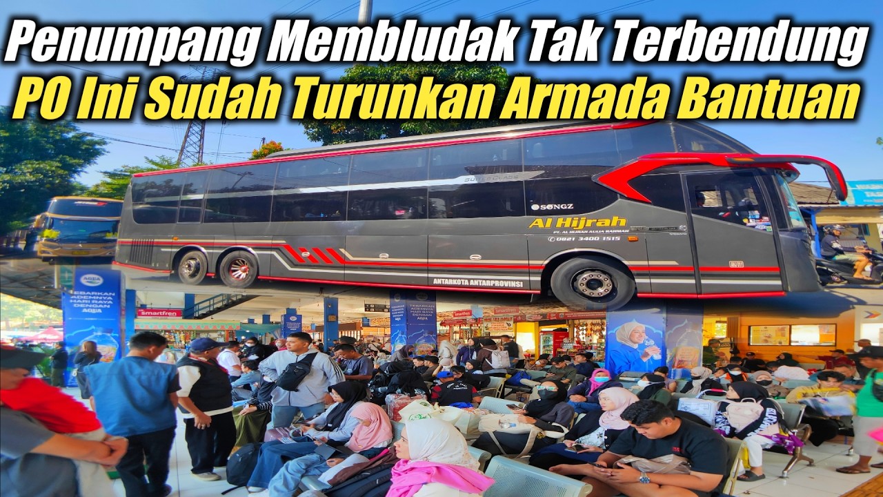 MENDEKATI PUNCAK ARUS MUDIK MENUJU SUMBAR‼️PENUMPANG MEMBLUDAK 9 PO BANJIR PENUMPANG