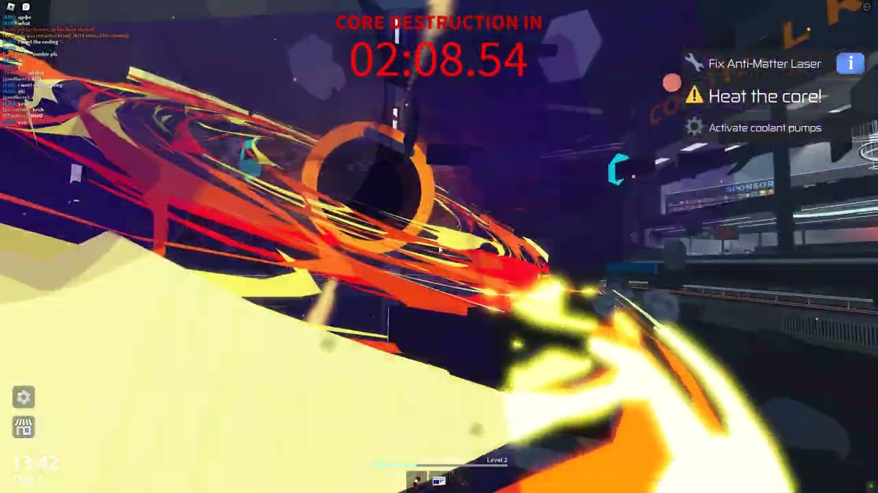 Roblox BH Core near the blackhole