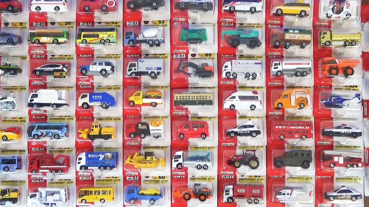 Давайте играть, открыв 60 рабочих машин Tomica (Blister) ♪