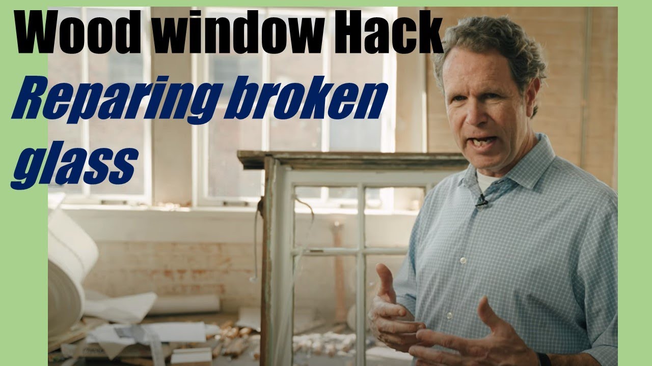 Historic Window Repair- Fixing and replacing historic wavy-glass.