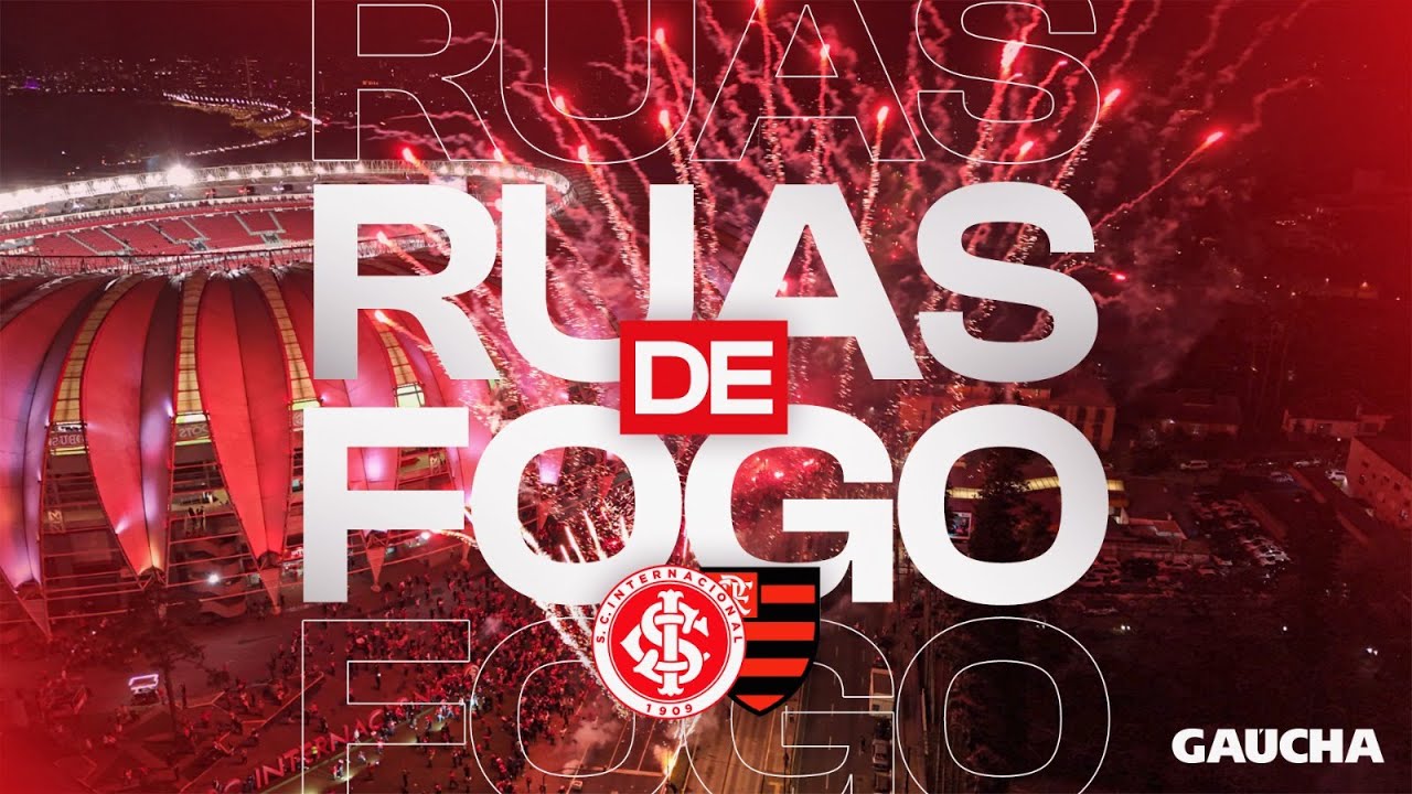 RUAS DE FOGO: CONFIRA A CHEGADA DO INTER NO BEIRA-RIO | INTER X FLAMENGO | LIBERTADORES | 20/08/25