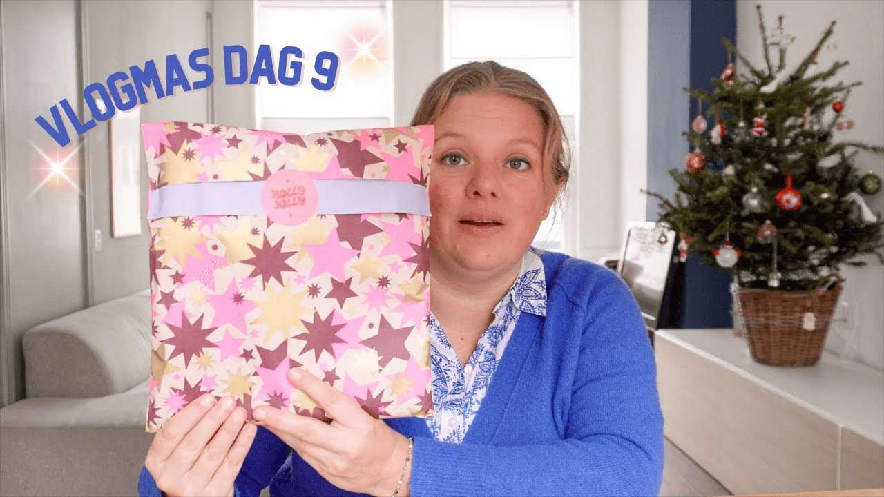 Vlogmas Dag 9 | Opgeruimde start van de week & Super leuke verrassing 🎁