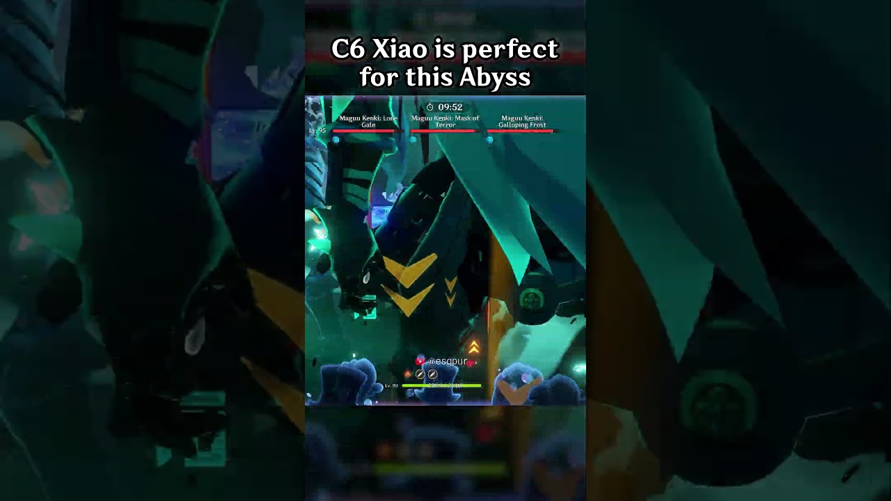 C6 XIAO IS PERFECT FOR THIS ABYSS