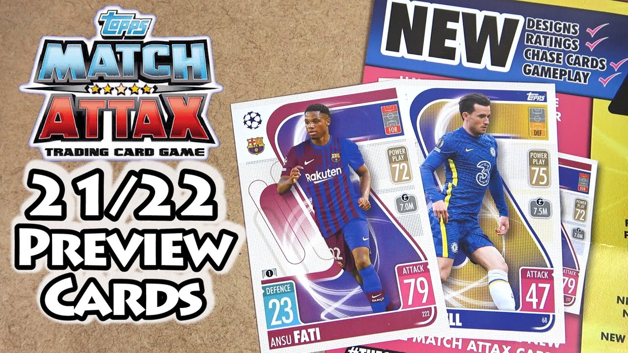 Match Attax 21/22 Preview Cards | New Season | New Collection | FIRST LOOK | How To Get Early Cards