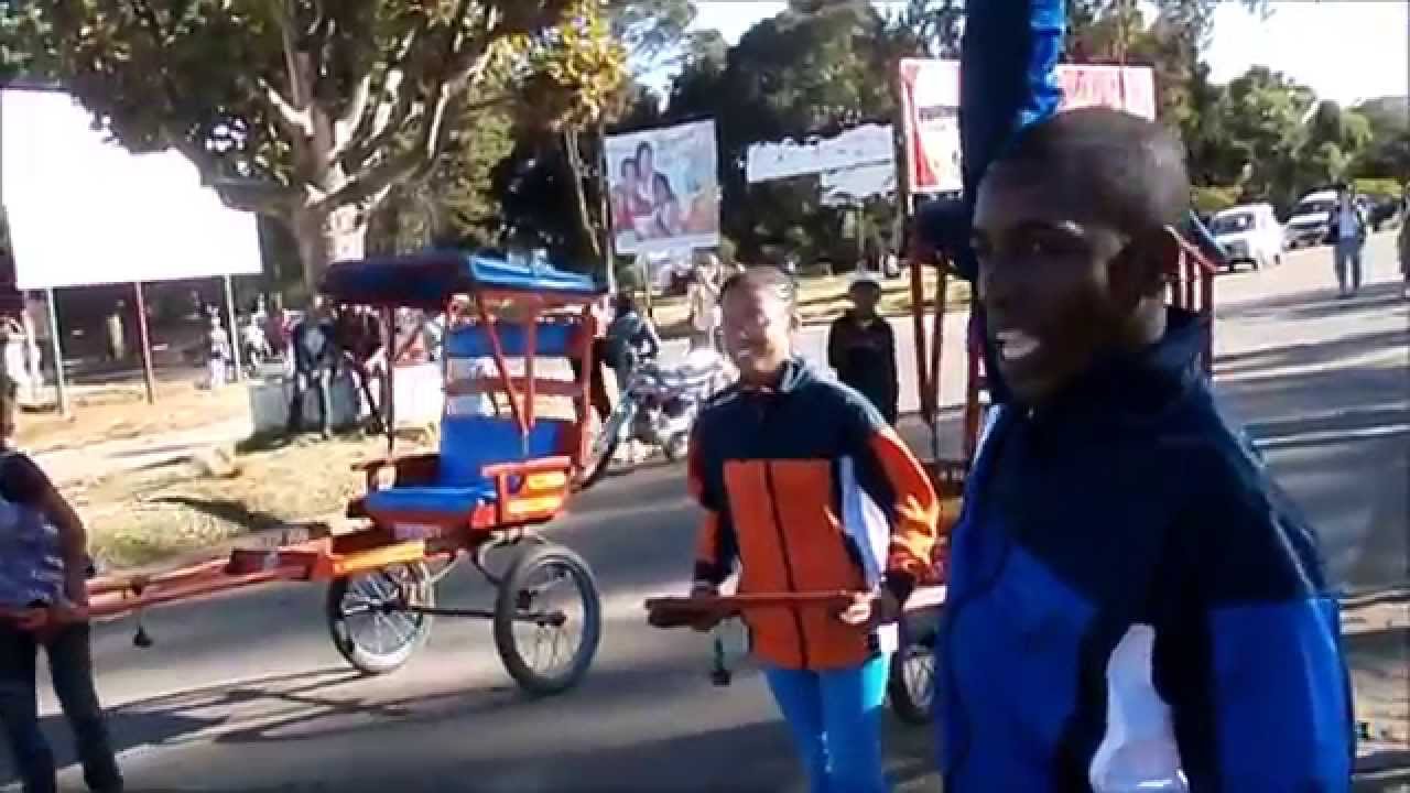 la course de pousse pousses