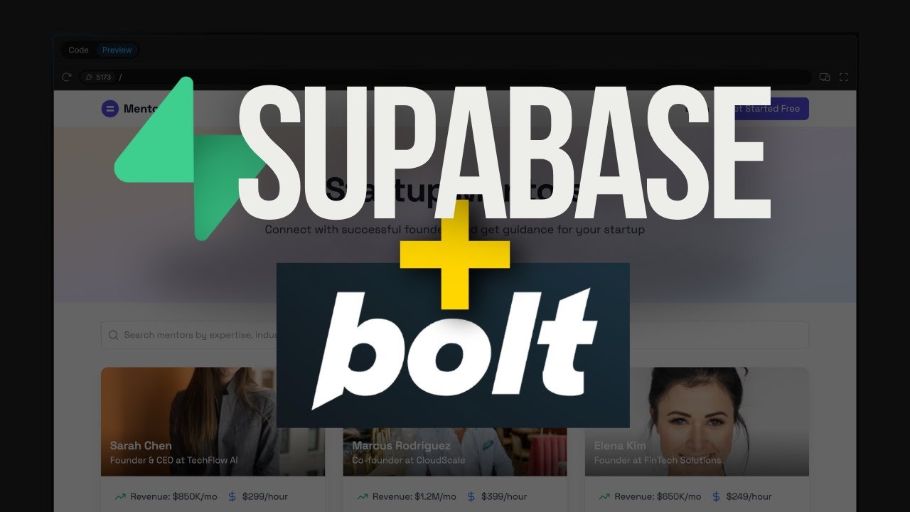 How to use Supabase with Bolt.new