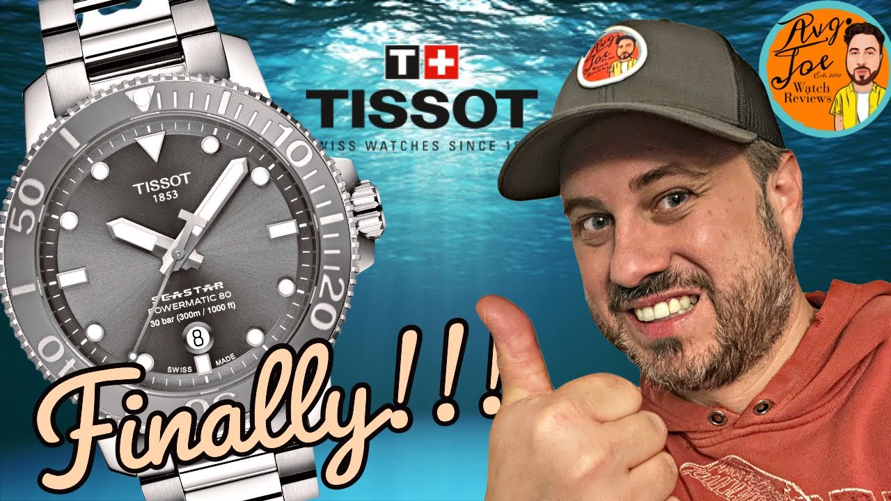 TISSOT Seastar 1000 Powermatic 80 | ПОЛНЫЙ ОБЗОР