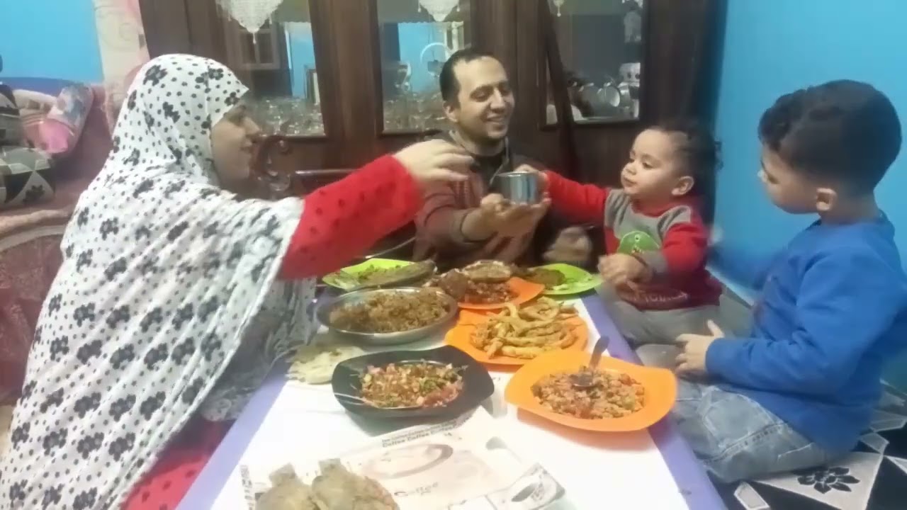 تعالو اتعشو معانا سمك ورز وسلطه 