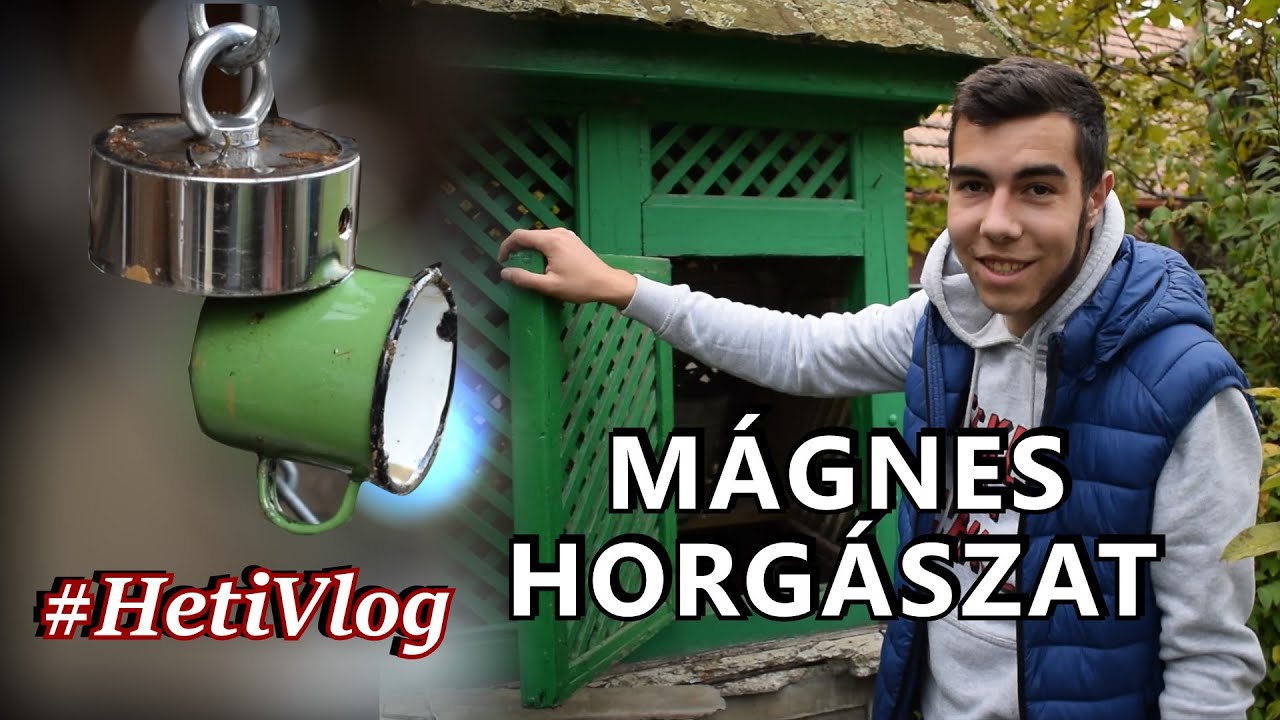 MÁGNES HORGÁSZAT:ÚJ MÁGNESEM VAN? #HetiVlog