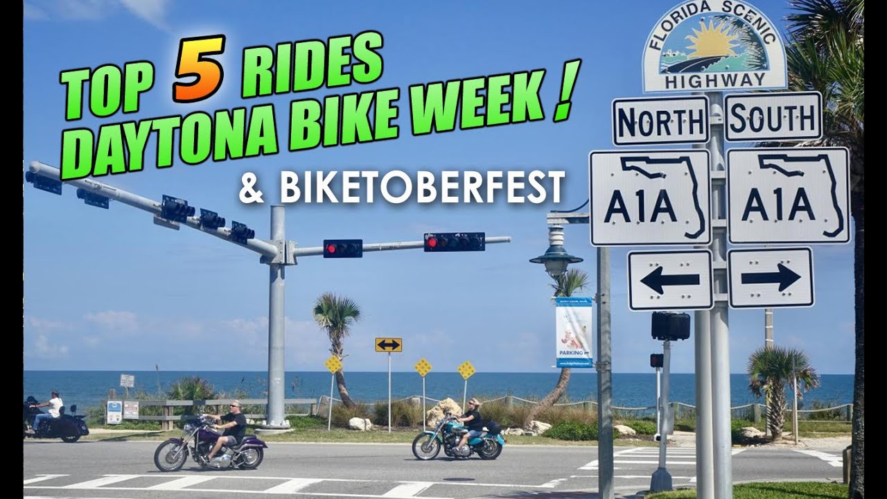 ТОП-5 мотопрогулок на DAYTONA BIKE WEEK и Biketoberfest
