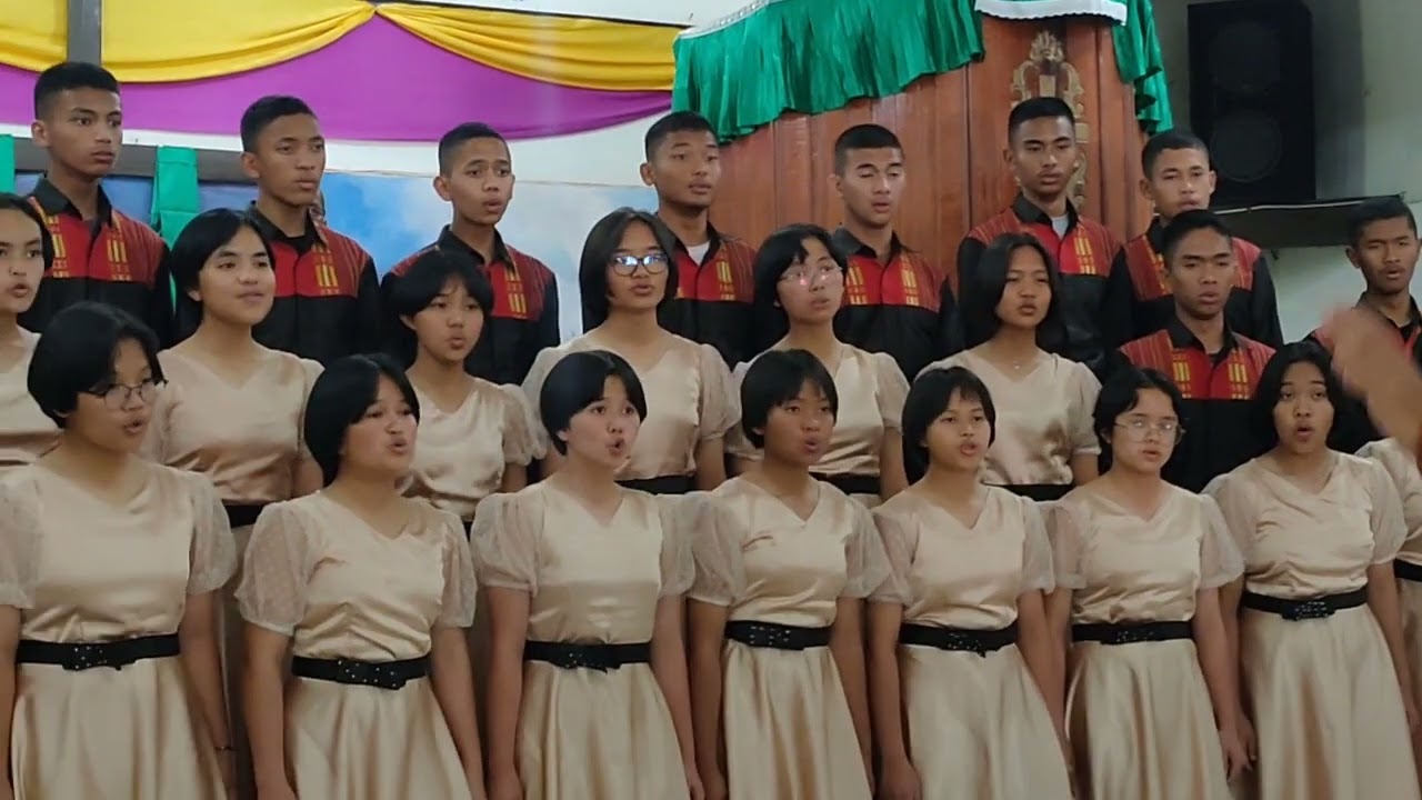 Kunjungan SMA 2 LINTONG NIHUTA HUMBANG HASUNDUTAN KE HKBP MALAU SAMOSIR