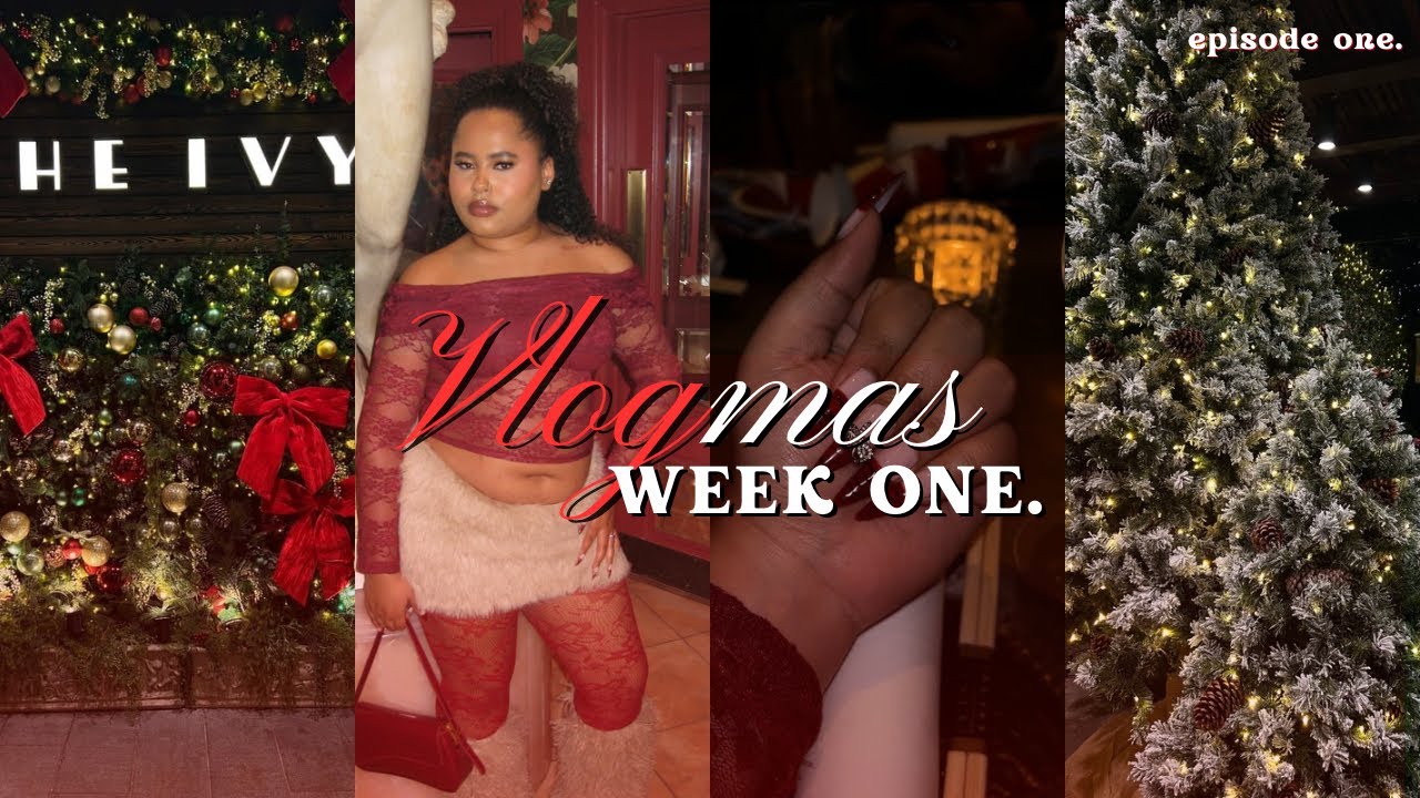 VLOGMAS WEEK ONE!! DECORATION HAUL | DECORATING MY BEDROOM | 22ND BIRTHDAY CELEBRATIONS🎄❤️‍🔥