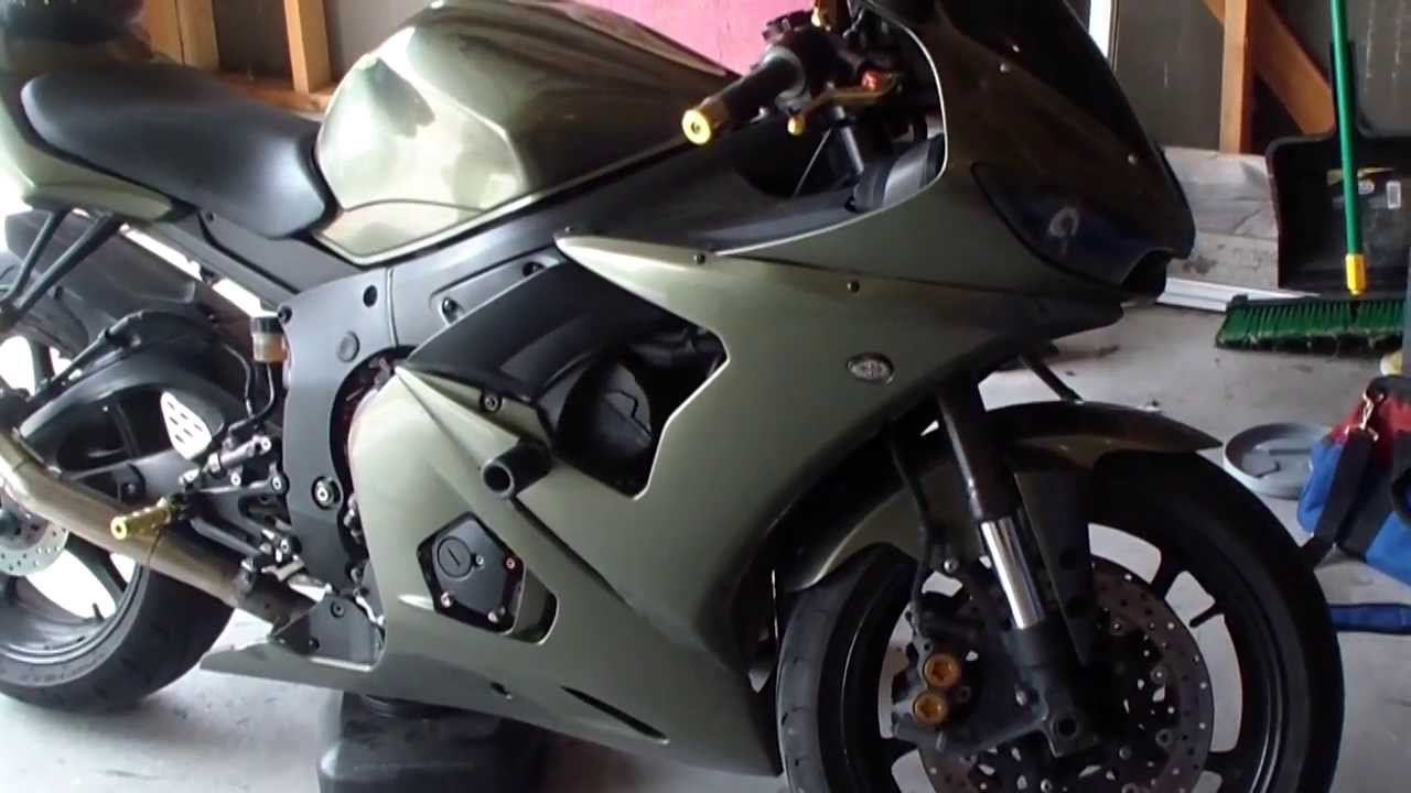 How to: change oil and filter 2005 yamaha R6