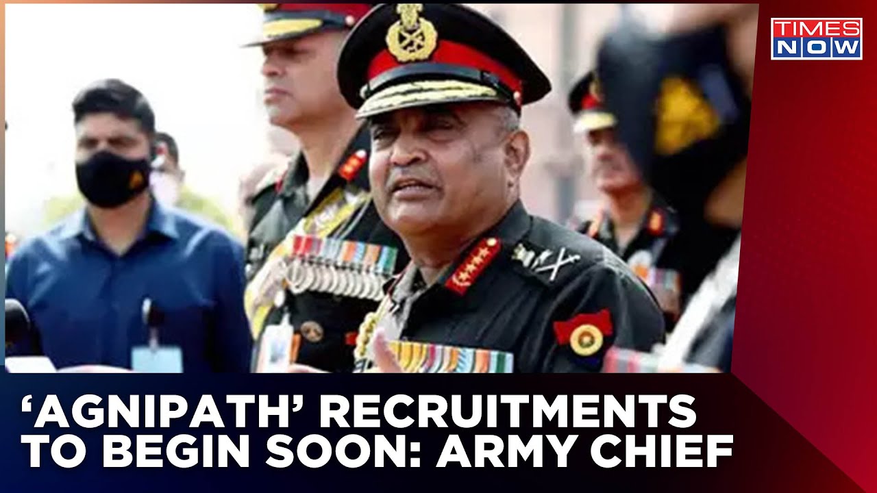 Schedule of Agneepath Scheme Recruitment Process To Be Announced Soon: Army Chief | Latest News