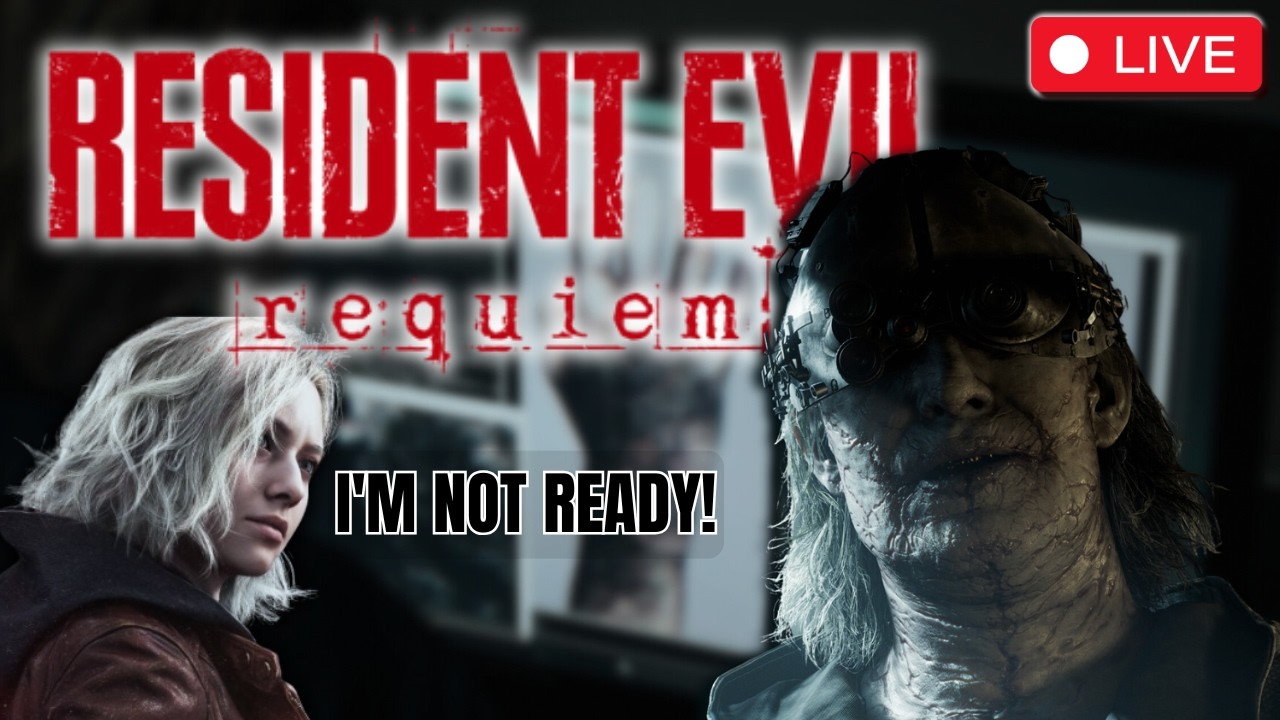 Resident Evil Requiem LIVE | Blind Playthrough & Survival Attempt | I'M NOT READY!🫣#re9