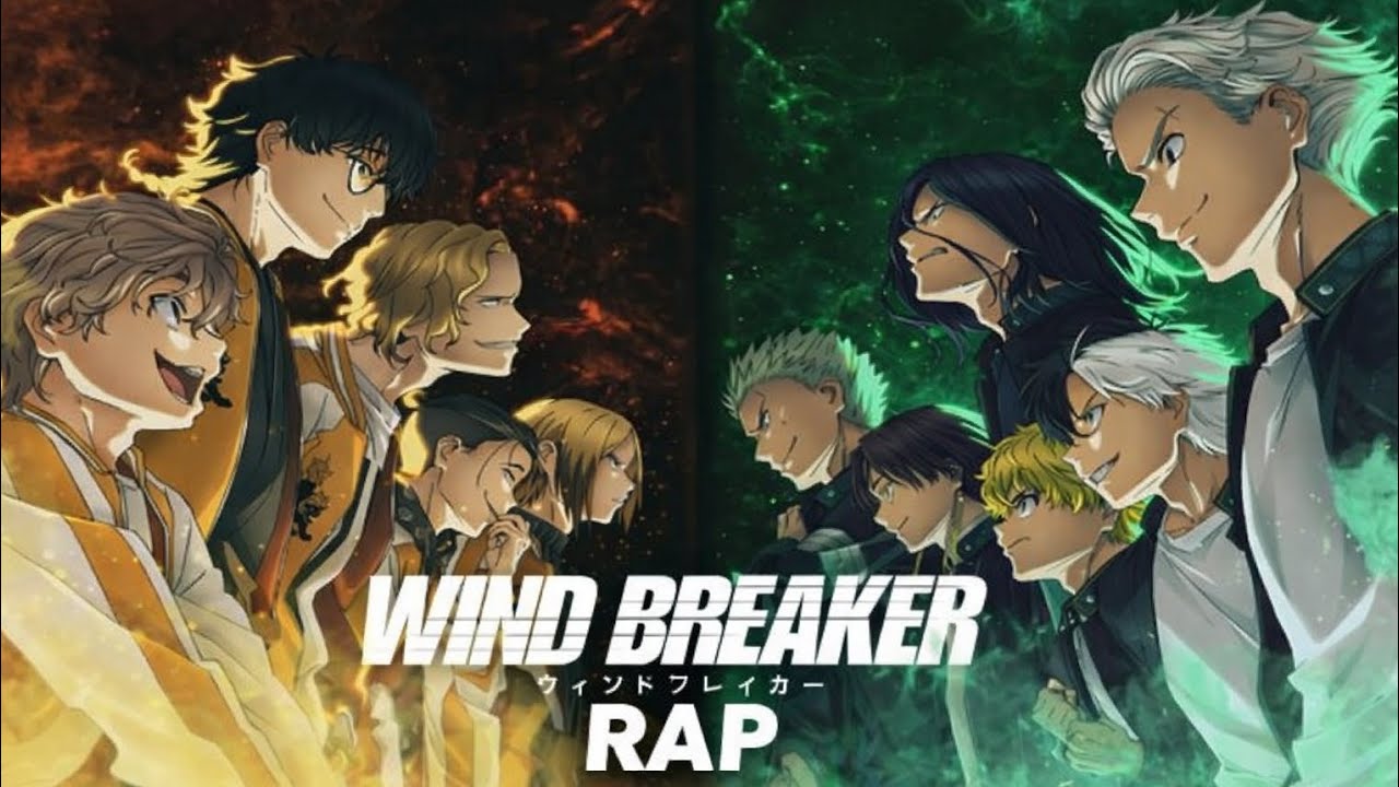 #Wind breaker hindi# rap song Sakura#---all windbreaker rap#