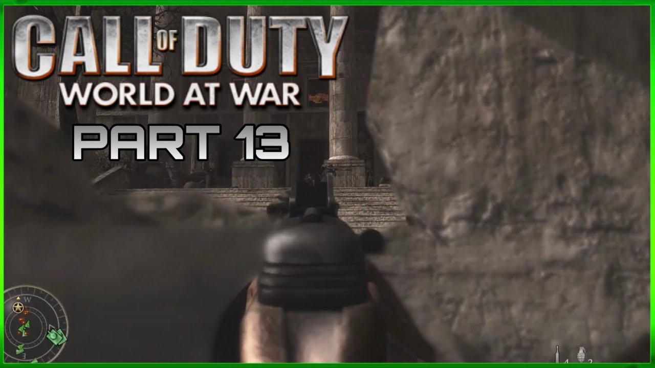 Call of Duty: World At War Walkthrough Gameplay Part 13: Heart of The Reich