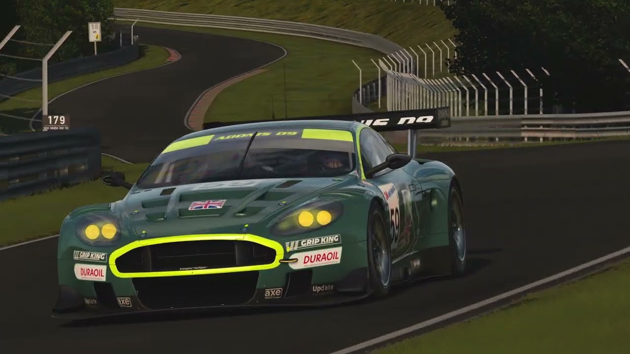 Onboard + Replay GT Adonis D9 V12 - Real FFB Pure