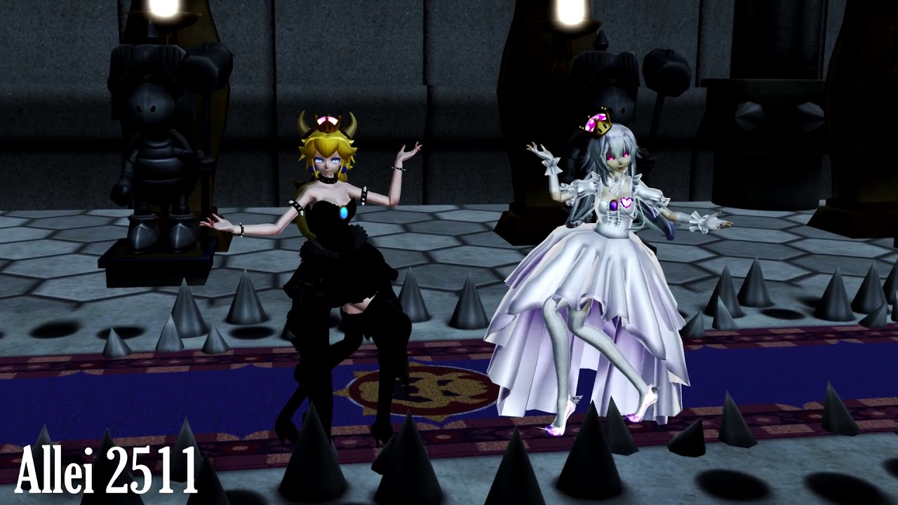 [MMD x Bowsette x Booette] 宵々古今 (Yoiyoi Kokon)
