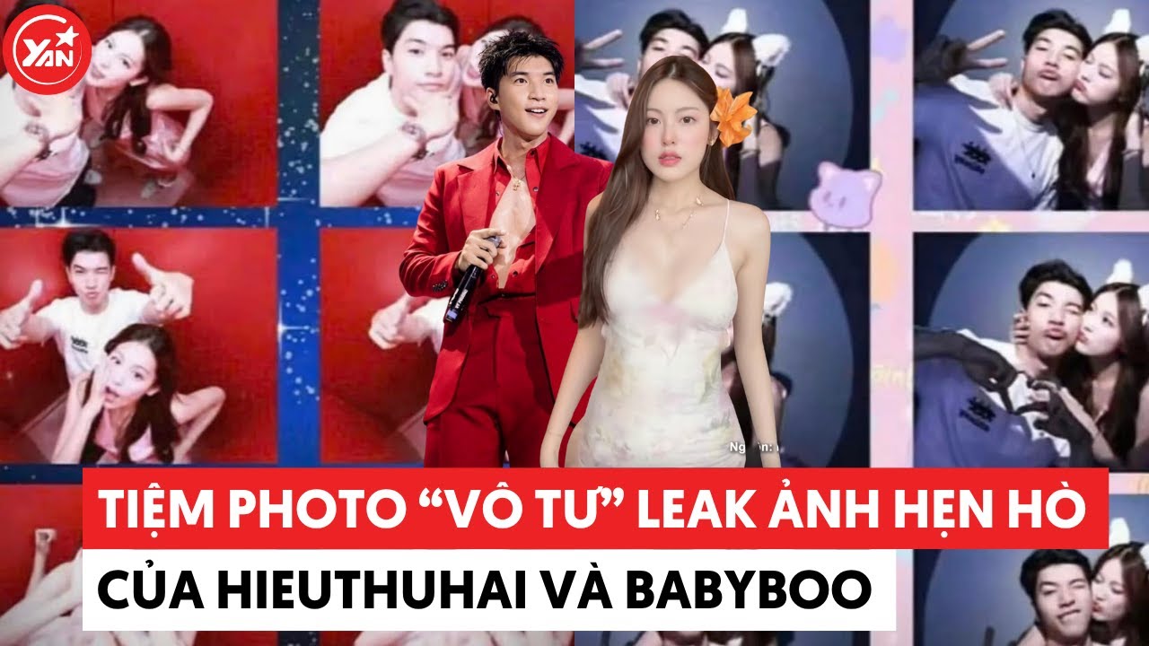 Tiệm photobooth “vô tư” leak ảnh hẹn hò của HIEUTHUHAI và BabyBoo #hieuthuhai #babyboo