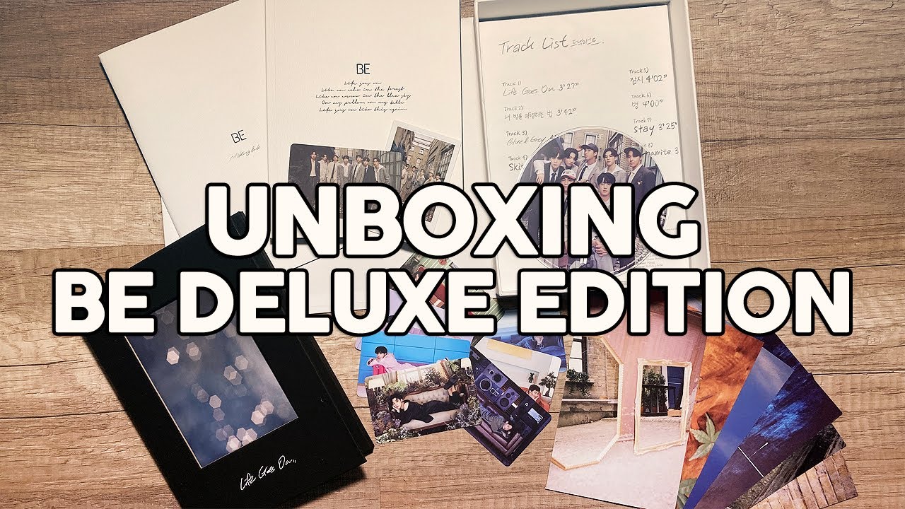CHAOTIC BTS 방탄소년단 BE Deluxe Edition Unboxing ✨