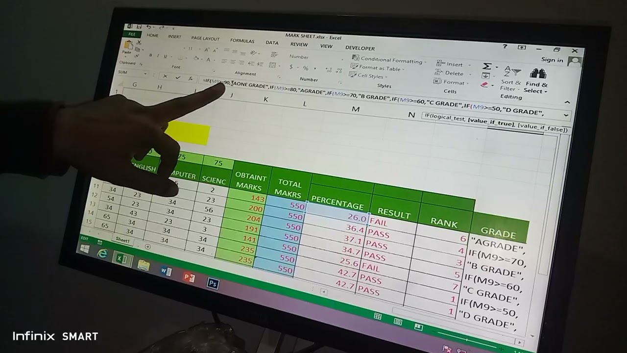 Excel function 