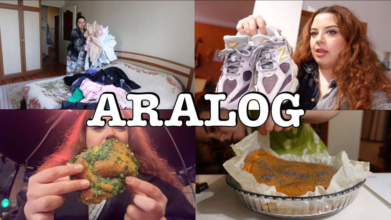 SİZİNLE BULUŞTUK 🥹 KIYAFETLERİMİ TOPARLIYORUZ, KADIKÖY'DE SARIMSAKLI EKMEK, MERCO EKMEĞİ #aralog