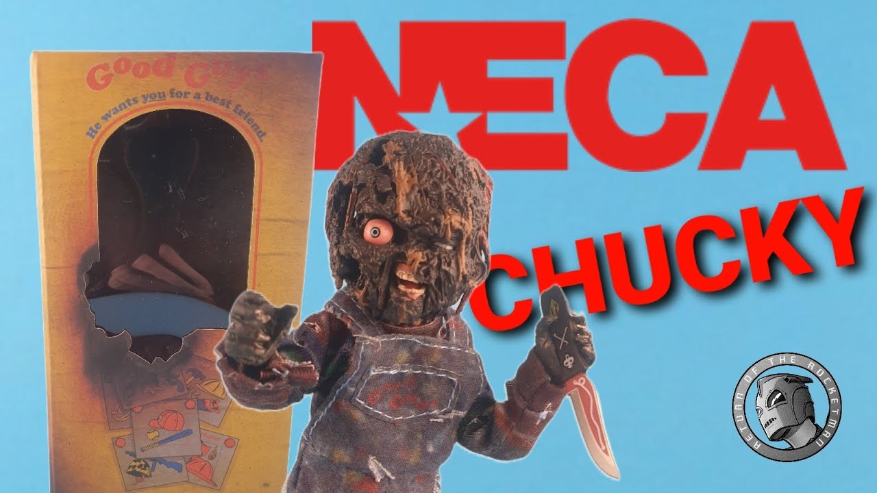 NECA BURNT CHUCKY FROM ALIEXPRESS ACTION FIGURE REVIEW