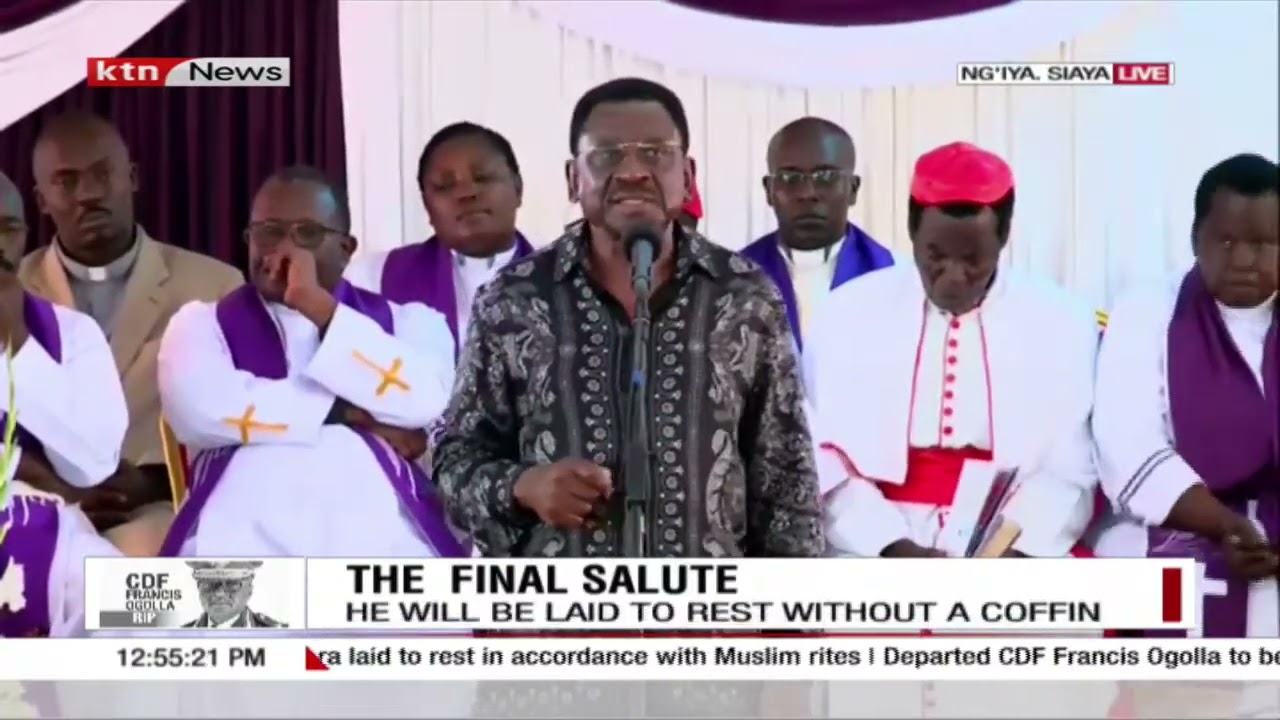 Governor James Orengo: Let not General Ogolla be buried in doubt