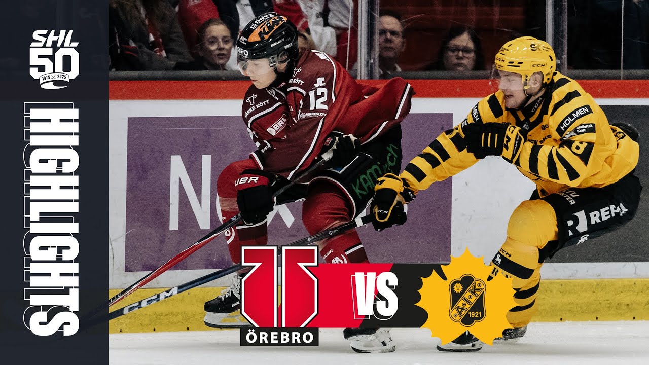 &Ouml;rebro vs Skellefte&aring; | 27 sep 2025 | Highlights