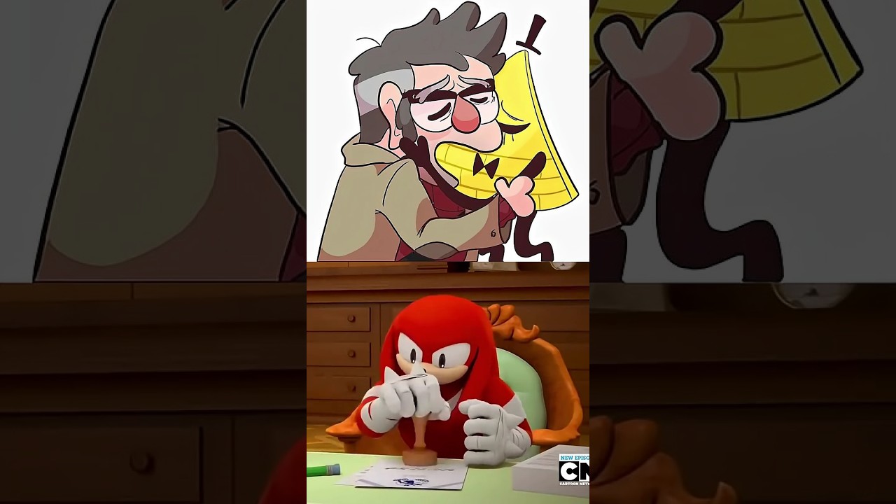 Knuckles approves Gravity Falls ships part 2