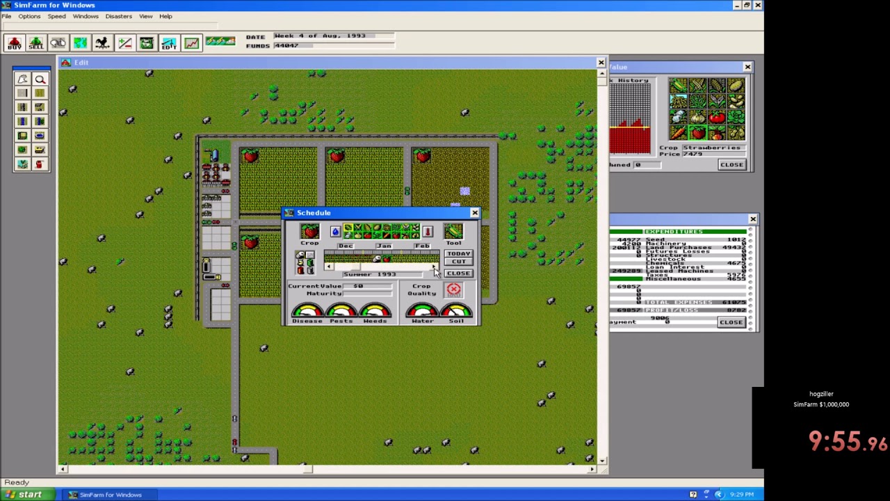 SimFarm $1,000,000 Asset Speedrun in 56:46 - 5/8/19