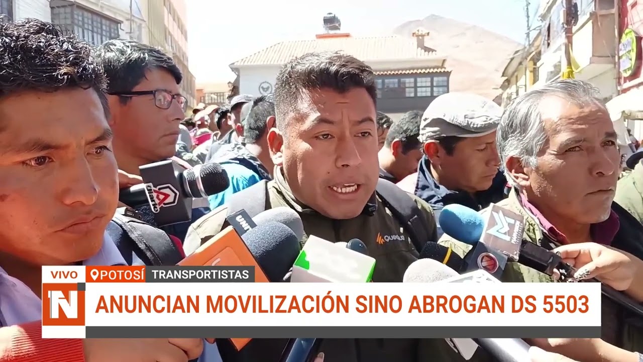 TRANSPORTE PÚBLICO DE POTOSÍ SE DECLARA EN EMERGENCIA POR DECRETO