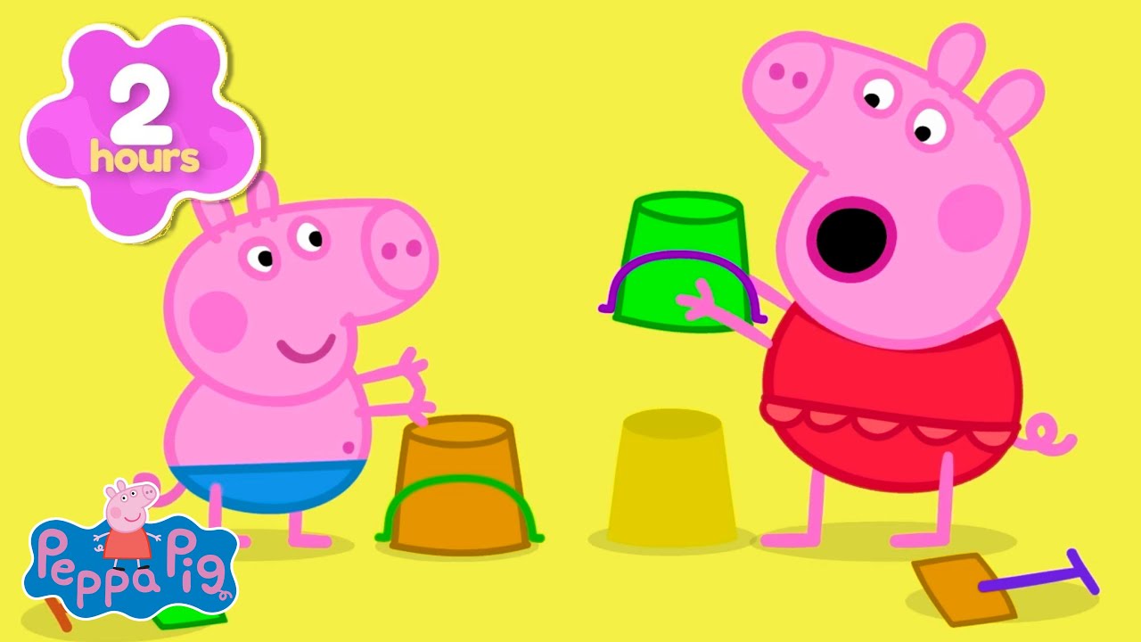 🏖️ Peppa Pig mókás napja a tengerparton és még több epizód! | Peppa Malac