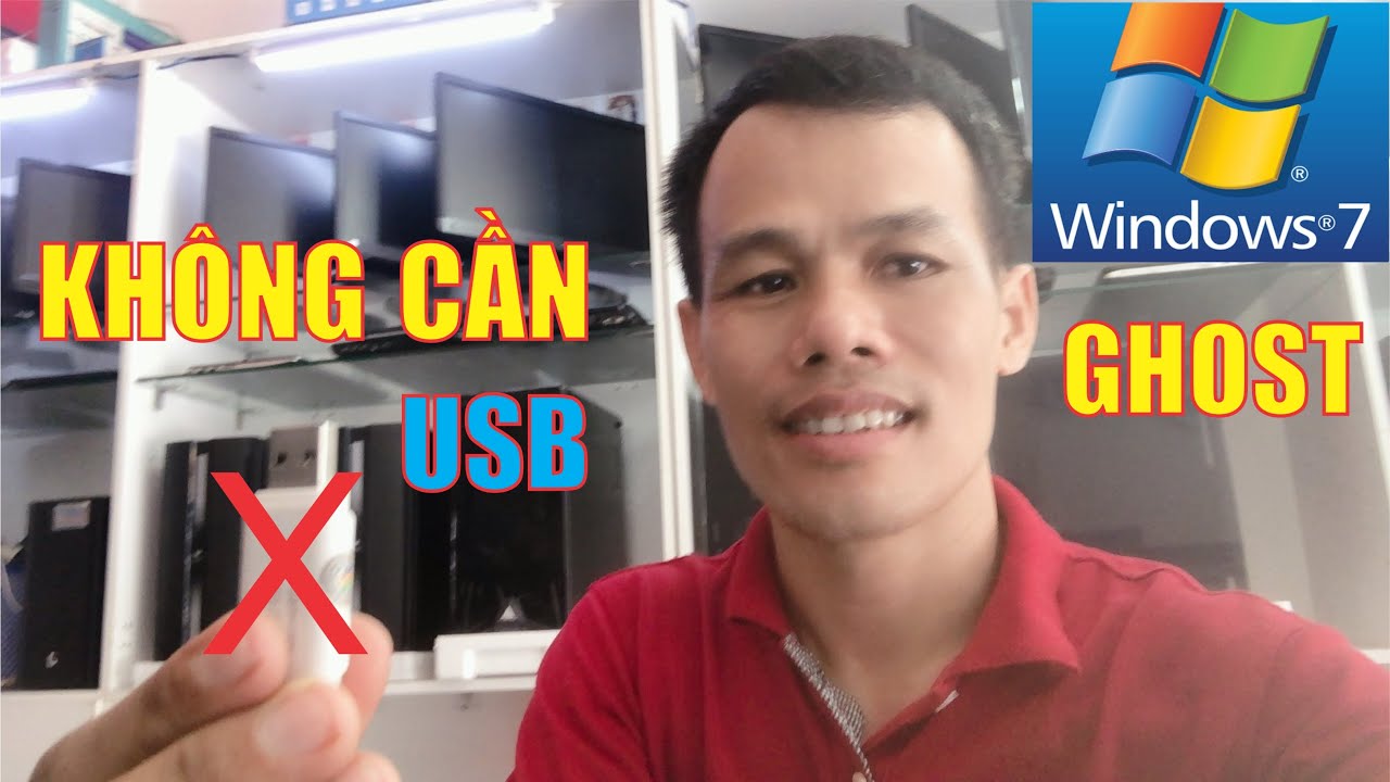 Cách vào command prompt để ghost Windows 7 không cần USB | Kiến Thức Máy Tính 24H
