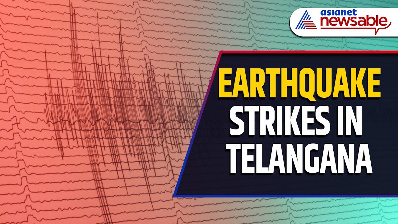 5.3 Magnitude Earthquake Strikes Telangana's Mulugu District | Tremors Felt in Hyderabad