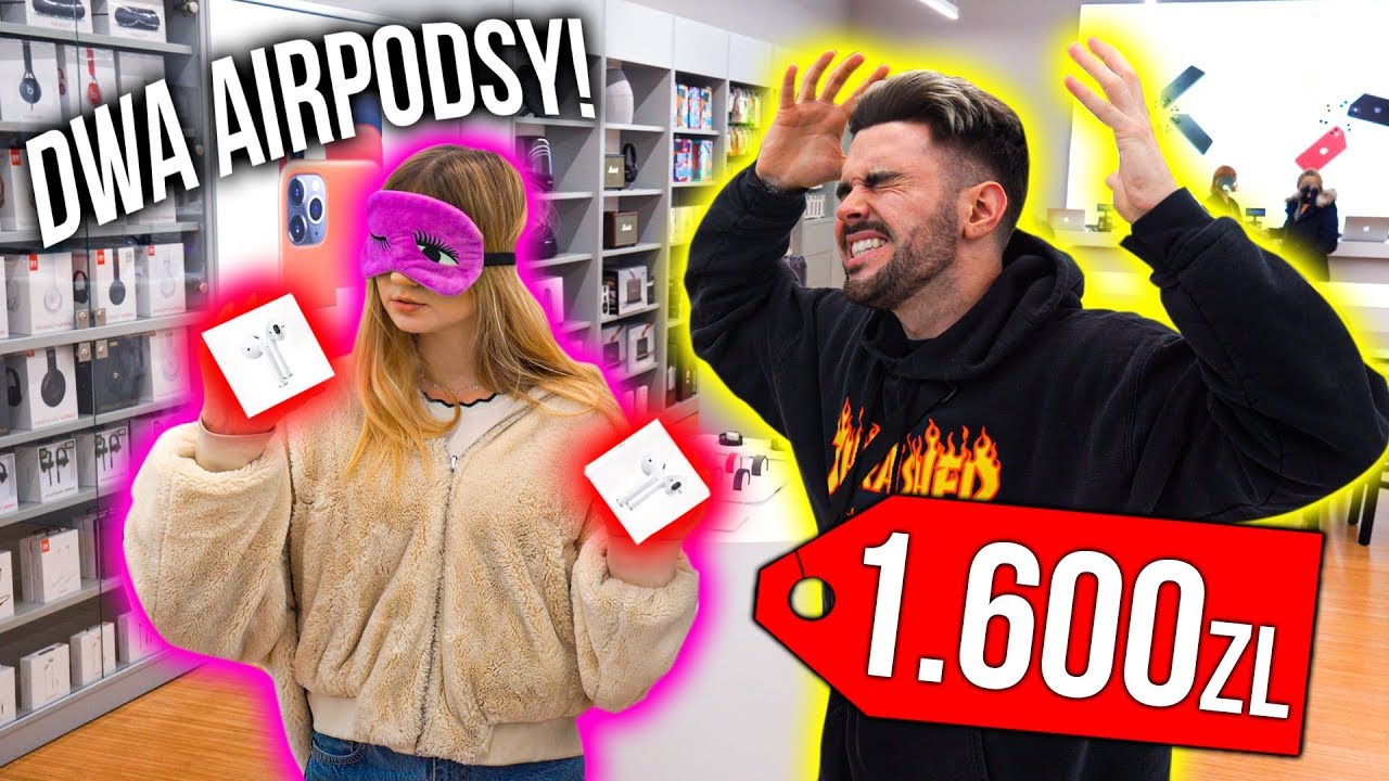 KUPUJE JULCE WSZYSTKO CO DOTKNIE NA ŚLEPO!