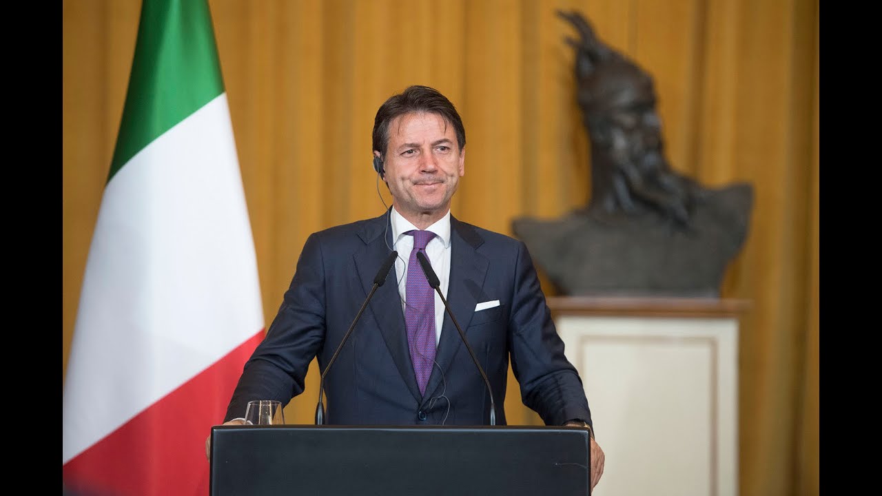 Tirana, conferenza stampa del Presidente Conte e del Primo Ministro d'Albania Edi Rama