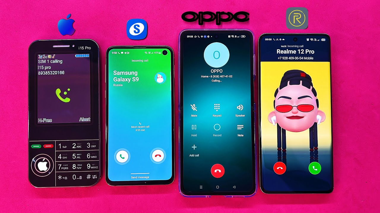 Madness Outgoing + Incoming call Oppo Find 2N Flip, Samsung Galaxy S10e, Realme 12 Pro, I15 Pro